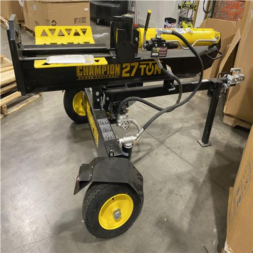 Dallas Location - As-Is Champion Power Equipment 27 Ton Wood Splitter
