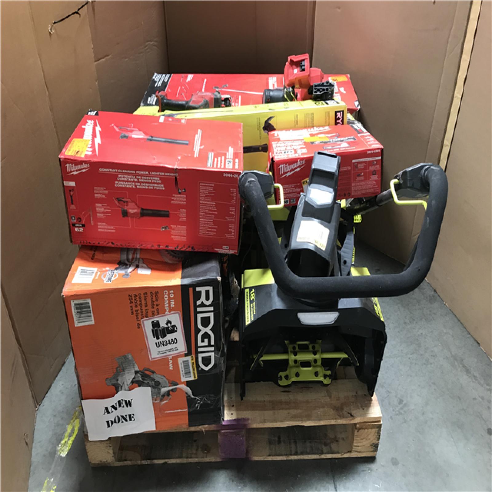 CALIFORNIA AS-IS TOOL PALLET