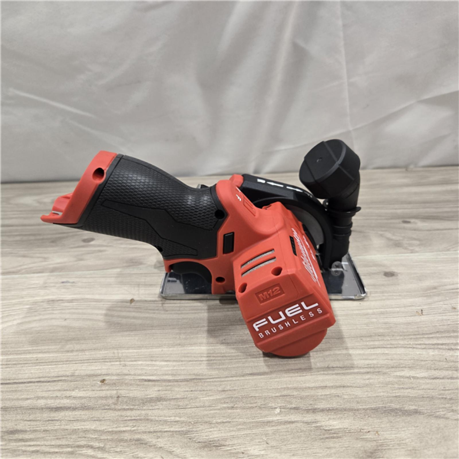 AS-IS Milwaukee M12 FUEL 12V Lithium-Ion Cordless 3 in. Cut Off Saw (Tool-Only)