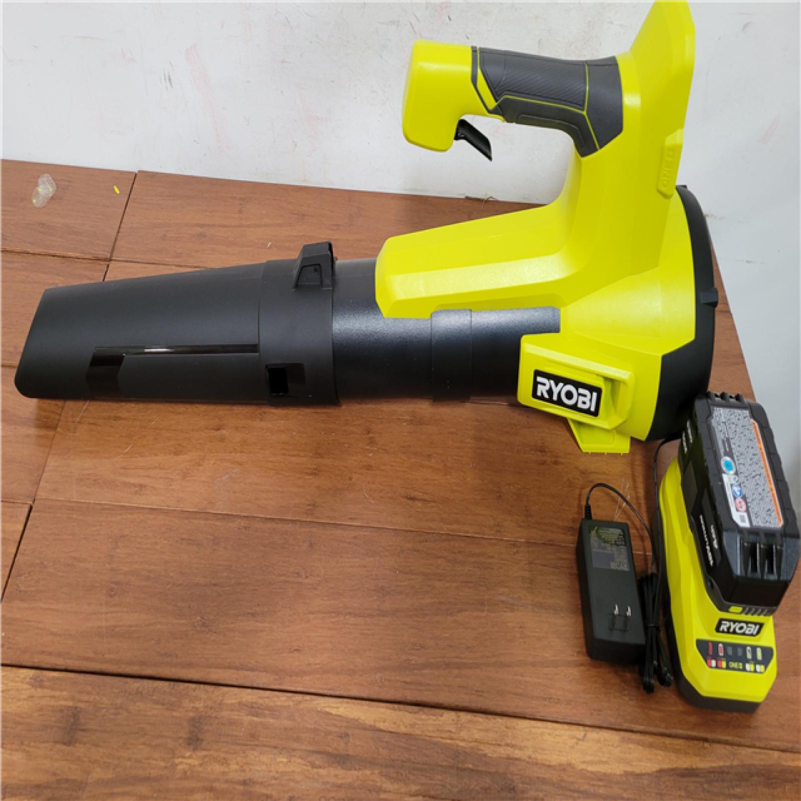 California NEW Ryboi One+ 18V 250 CFM Blower Kit  Includes (1) Battery & Charger