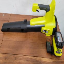 California NEW Ryboi One+ 18V 250 CFM Blower Kit  Includes (1) Battery & Charger