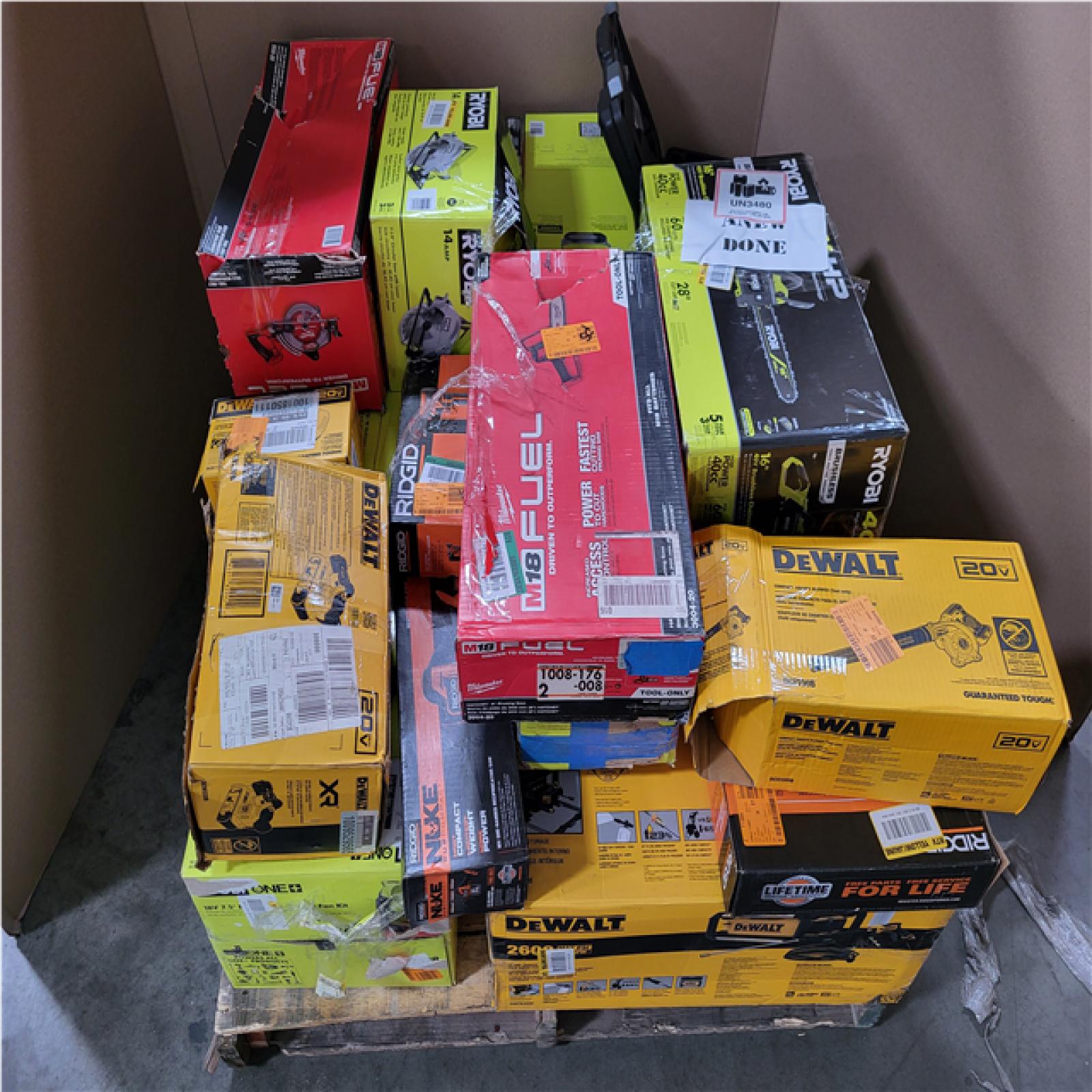 CALIFORNIA AS-IS TOOL PALLET