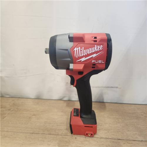AS-IS- Milwaukee FUEL 18V Lithium-Ion Brushless Cordless 1/2 in. Impact Wrench with Friction Ring (Tool-Only)
