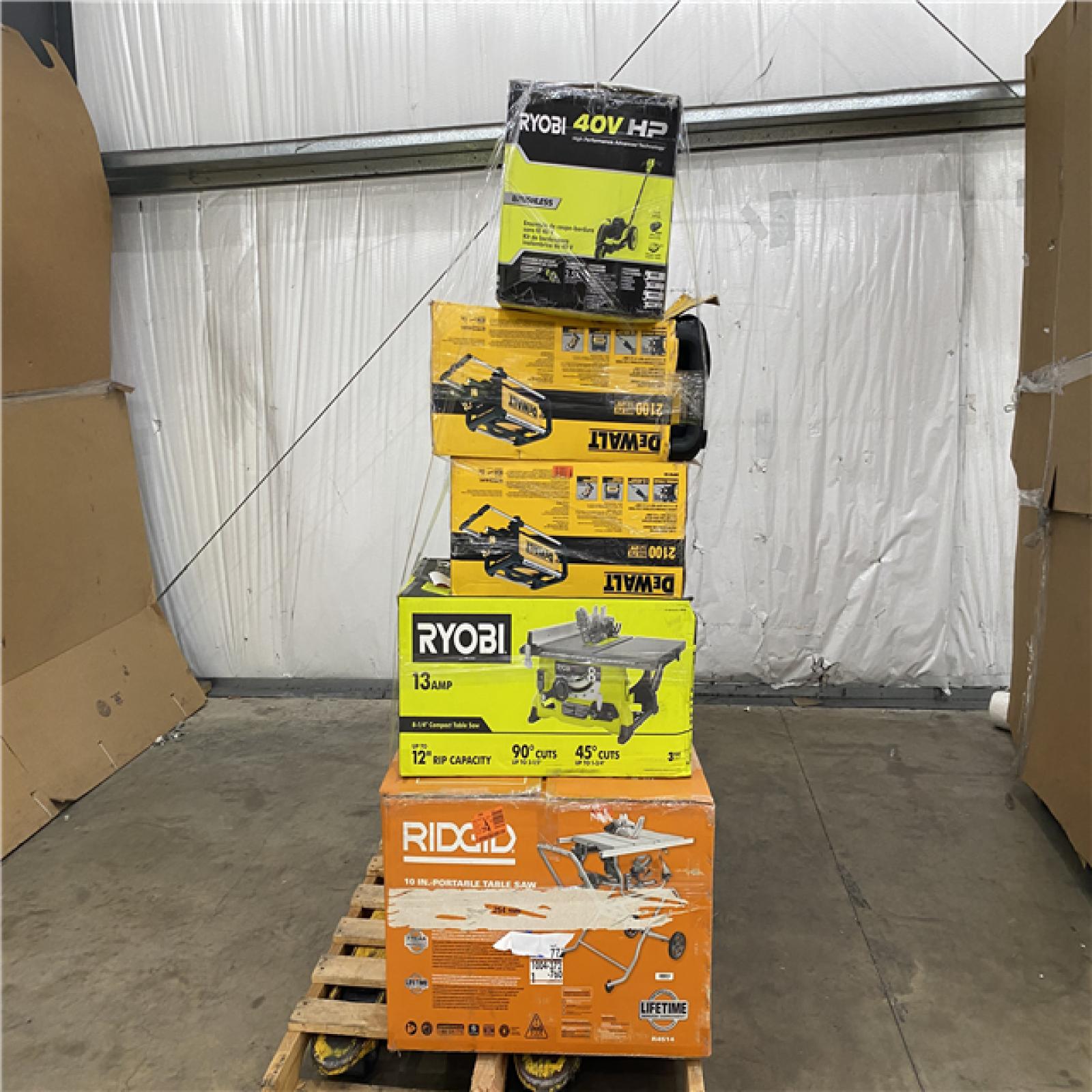 Houston Location AS IS - Tool Pallet