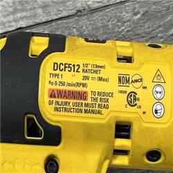 AS-IS DEWALT ATOMIC 20V MAX Cordless 1/2 in. Ratchet (Tool Only)