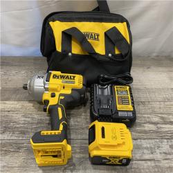 AS-IS DEWALT 20V MAX Lithium-Ion Cordless 1/2 in. Impact Wrench Kit