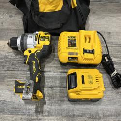 AS-IS DEWALT 20V XR Lithium-Ion Cordless Hammer Drill Kit