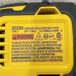 AS-IS DEWALT ATOMIC 20V MAX Cordless Brushless Oscillating Multi Tool Kit