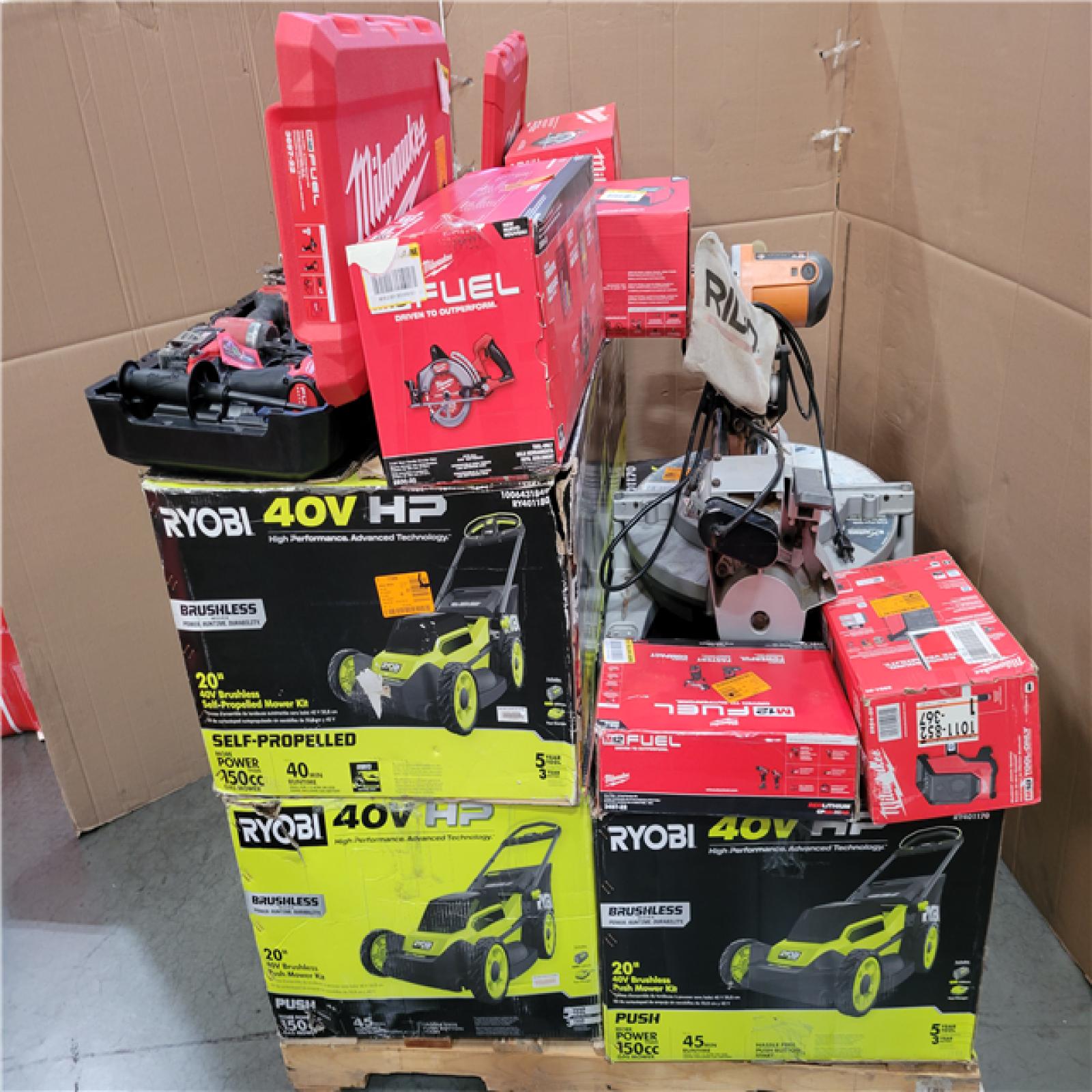 CALIFORNIA AS-IS TOOL PALLET