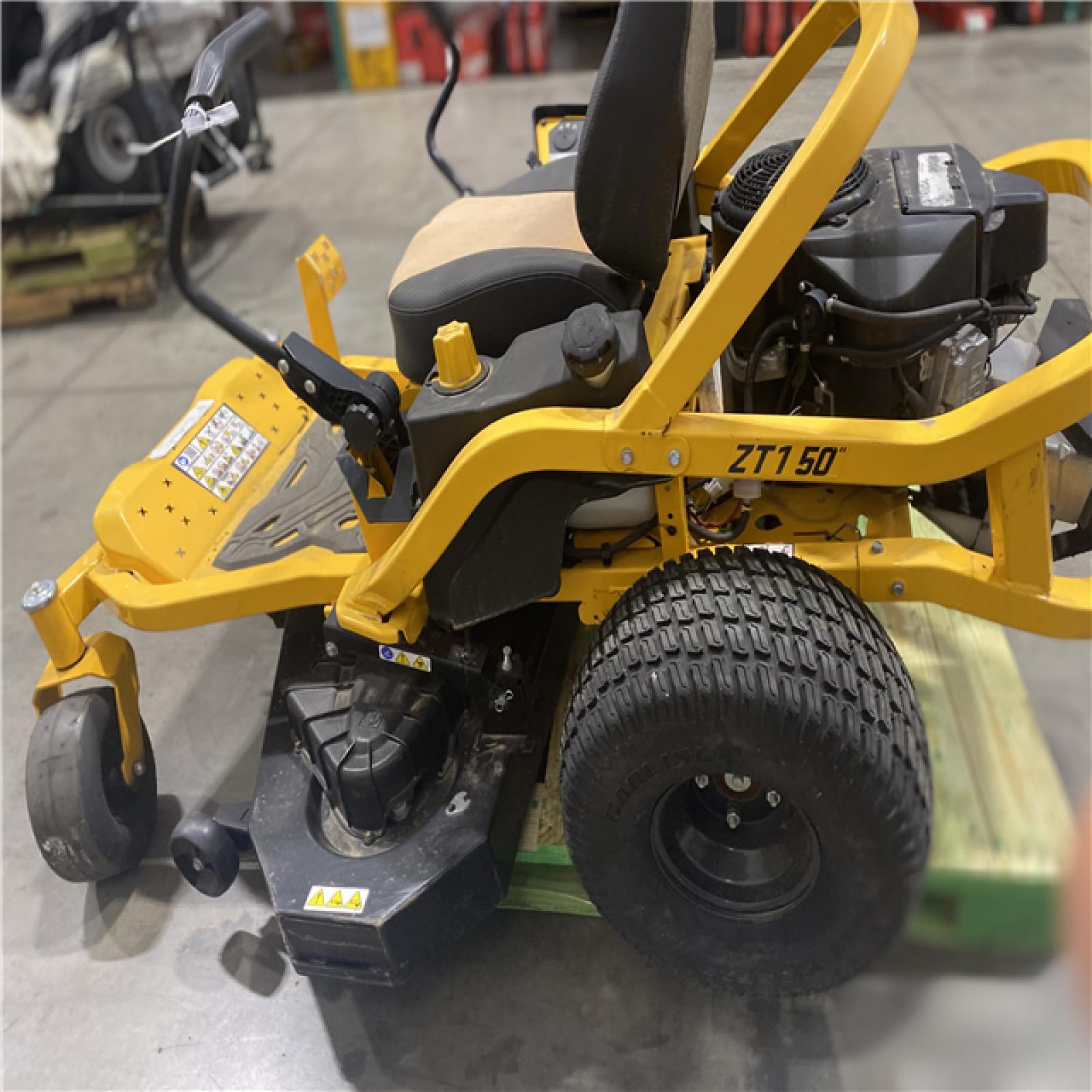 Dallas Location - As-Is Cub Cadet Ultima ZT1 50 in.  23HP Gas Zero Turn Riding Lawn Mower