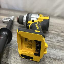 AS-IS DEWALT 20V MAX Brushless Cordless 1/2 3-Speed Hammer Drill (Tool-Only)