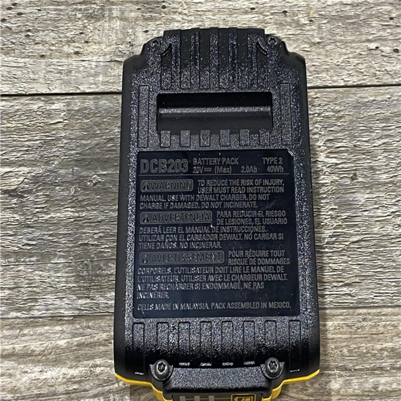 AS-IS DEWALT 20V MAX XR Lithium-Ion Cordless 18-Gauge Narrow Crown Stapler Kit