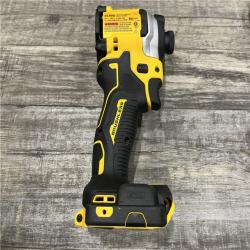 AS-IS DEWALT ATOMIC 20V MAX Lithium-Ion Cordless 1/4 in. Brushless Impact Driver Kit