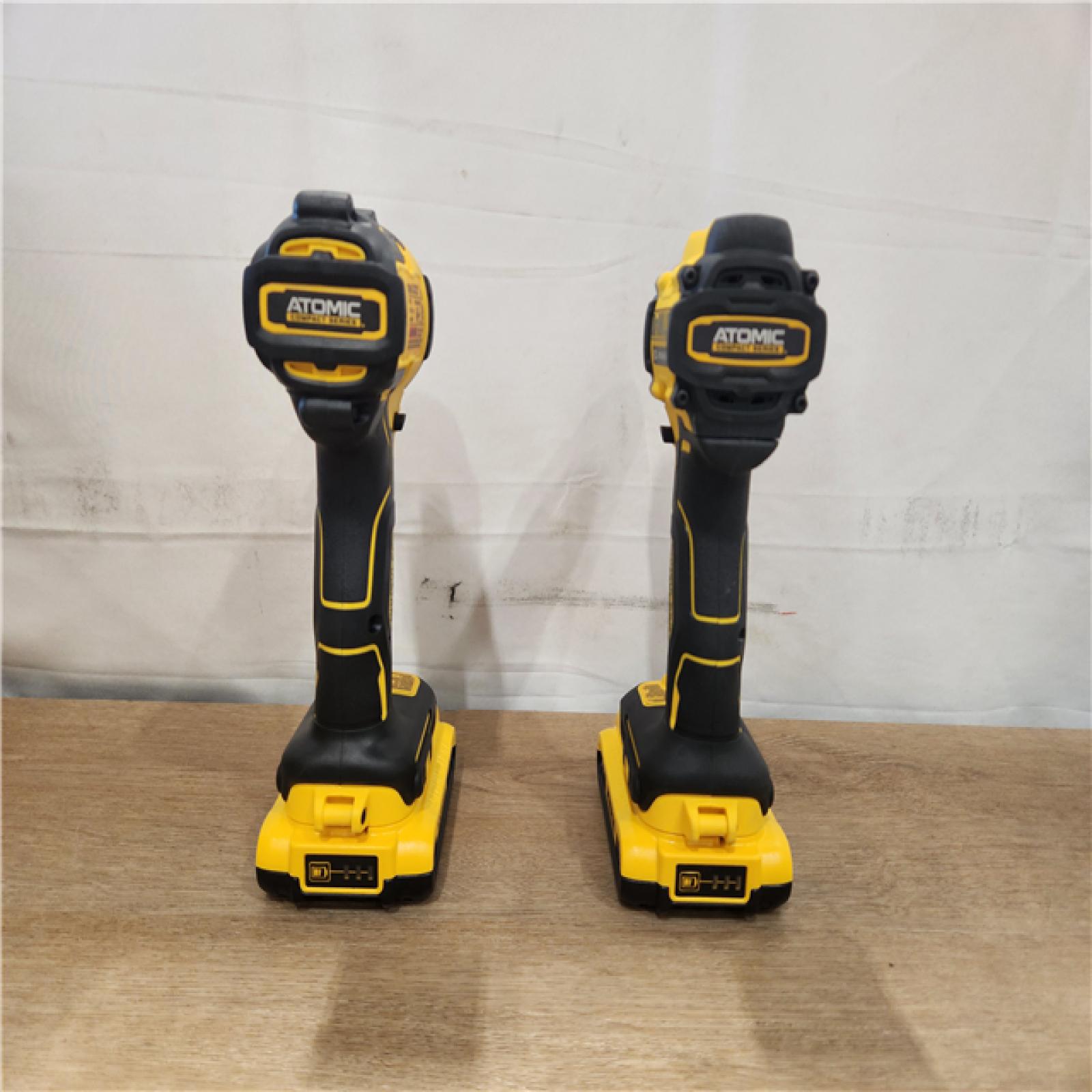 AS-IS- DEWALT ATOMIC 20-Volt MAX Lithium-Ion Cordless Combo Kit
