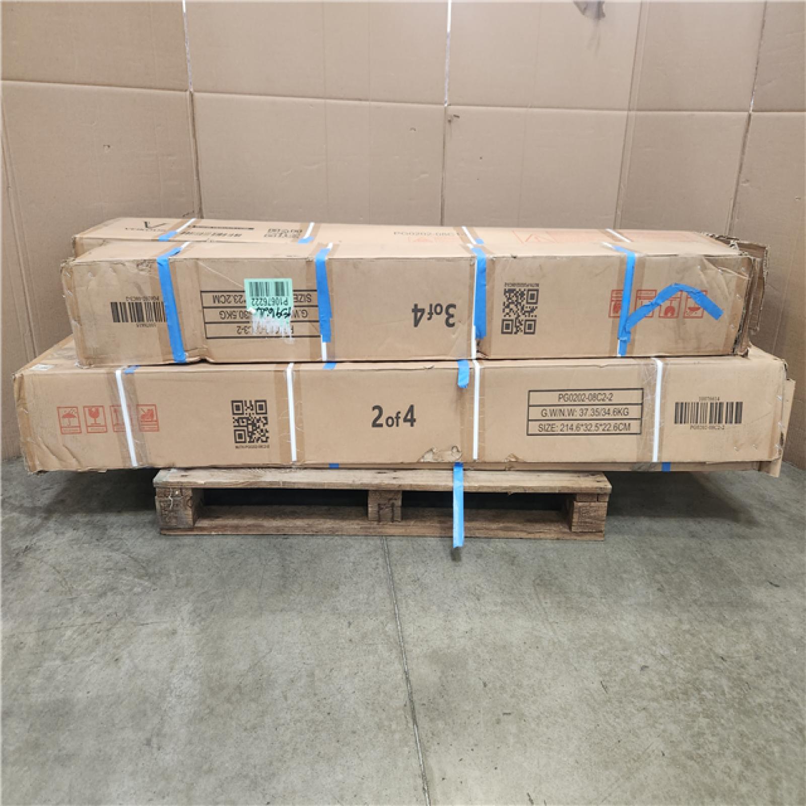 Phoenix NEW VEIKOUS 16 ft. W x 12 ft. D Cedar Wood Patio Pergola Shade Structure for Outdoor  Brown (SEALED)