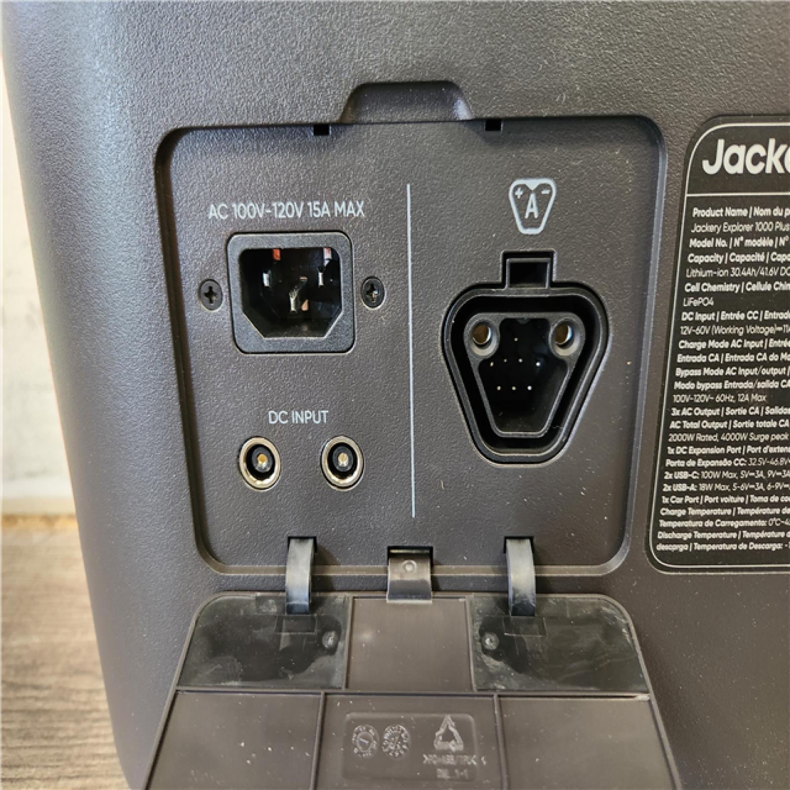 Phoenix Location LIKE NEW Jackery Solar Generator Explorer 1000 Plus 1264.64Wh/2000W Model No. JE-1000C