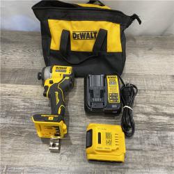 AS-IS DEWALT Atomic 20V Max Lithium-Ion Brushless Cordless Compact 1/4 in. Impact Driver Kit