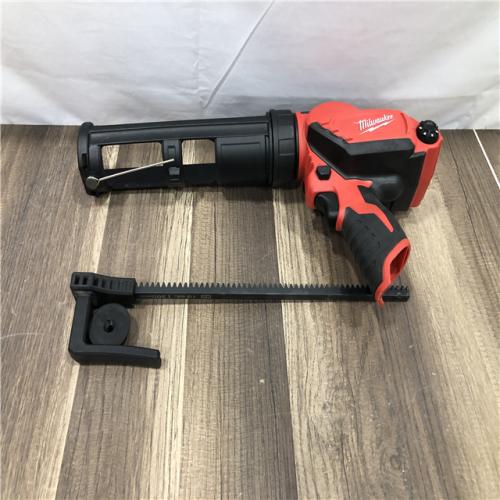 AS-IS Milwaukee 12V Lithium-Ion Cordless 10 oz. Adhesive and Caulk Gun (Tool-Only)