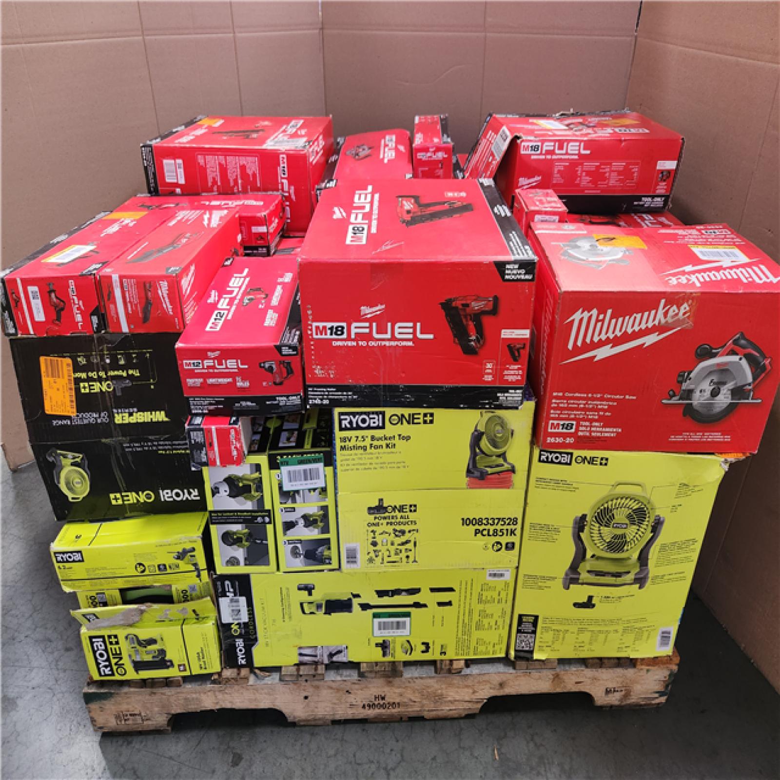 CALIFORNIA AS-IS TOOL PALLET