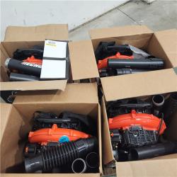 Dallas Location - As-Is ECHO 216 MPH 517 CFM 58.2cc Gas 2-Stroke Backpack Leaf Blower(Lot Of 4)