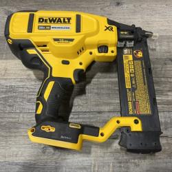AS-IS DEWALT 20V MAX XR Lithium-Ion Electric Cordless 18-Gauge Brad Nailer (Tool Only)