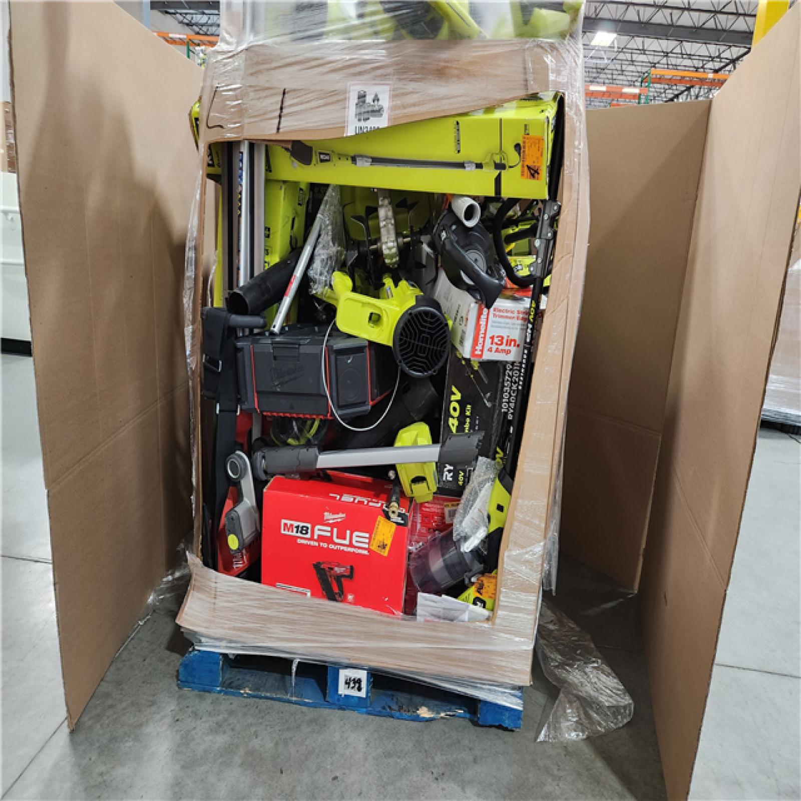 CALIFONIA  AS-IS TOOL PALLET