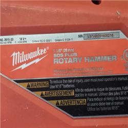 AS-IS Milwaukee FUEL 18V Lithium-Ion Brushless Cordless SDS-Plus 1-1/8 in. Rotary Hammer Drill (Tool-Only)