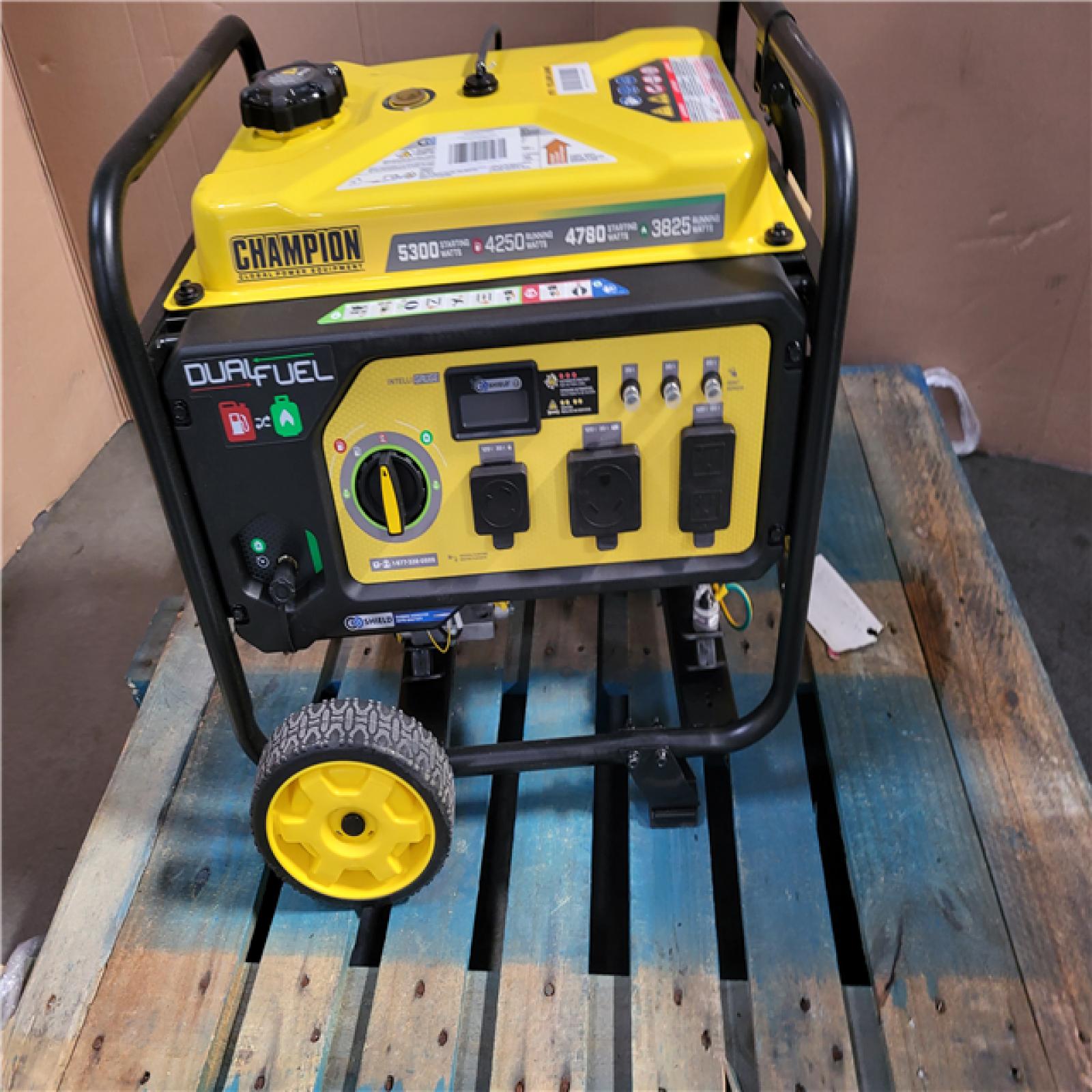 CALIFORNIA AS-IS CHAMPION PORTABLE GENERATOR