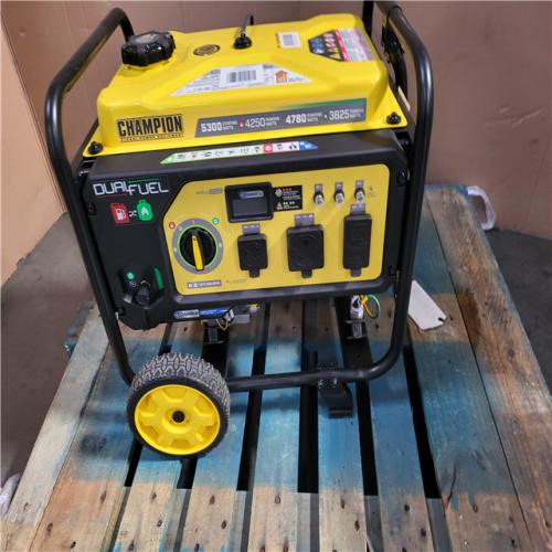 CALIFORNIA AS-IS CHAMPION PORTABLE GENERATOR