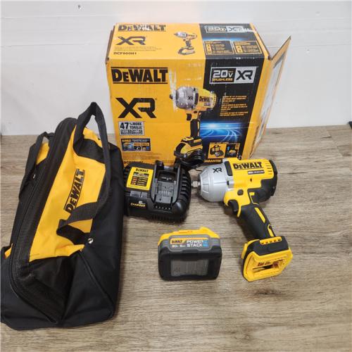Phoenix Location NEW DEWALT 20V MAX XR Lithium-Ion Cordless 1/2 in. Impact Wrench with Hog Ring Anvil Kit with POWERSTACK 5.0Ah Battery and Charger