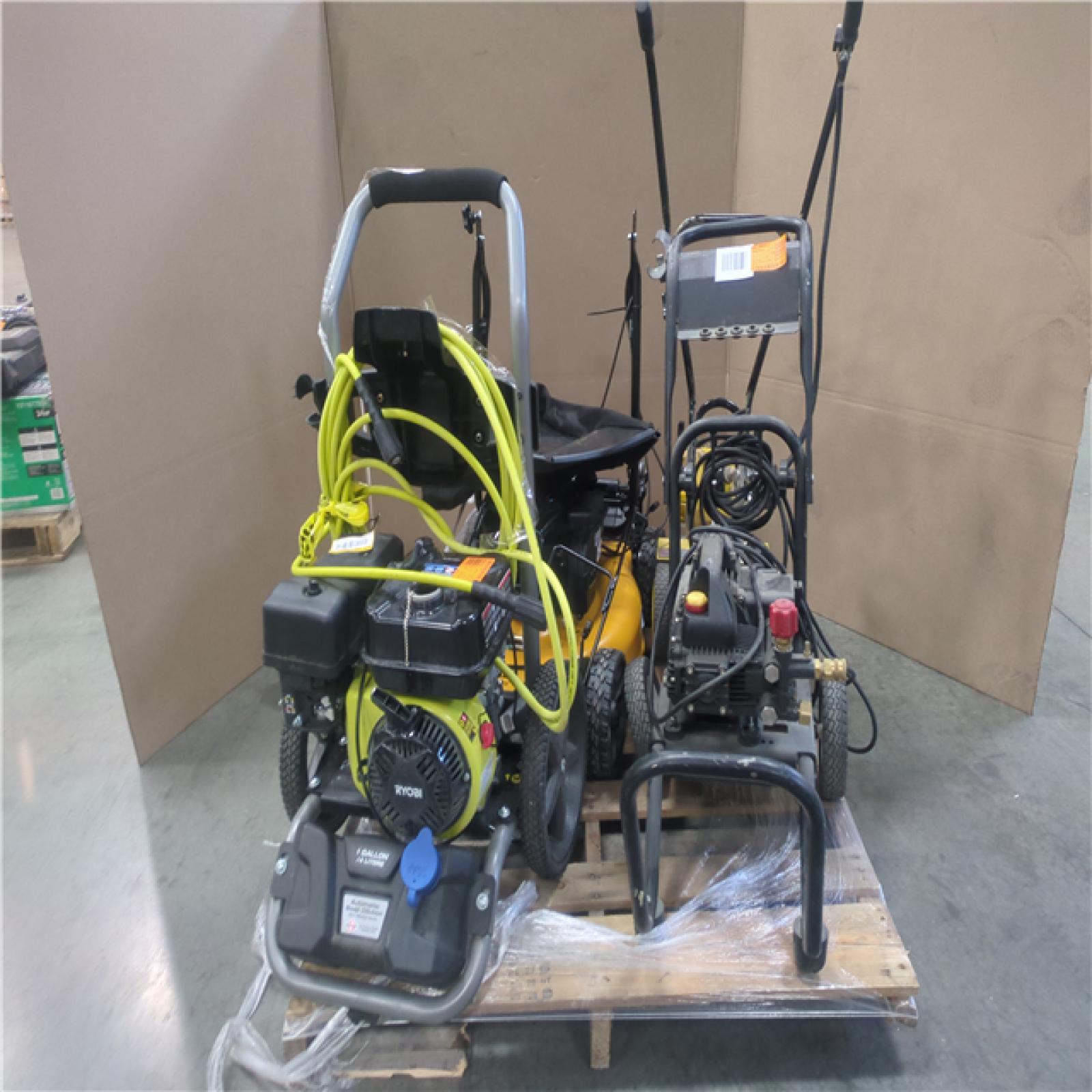 CALIFORNIA AS-IS OUTDOOR POWER EQUIPMENT