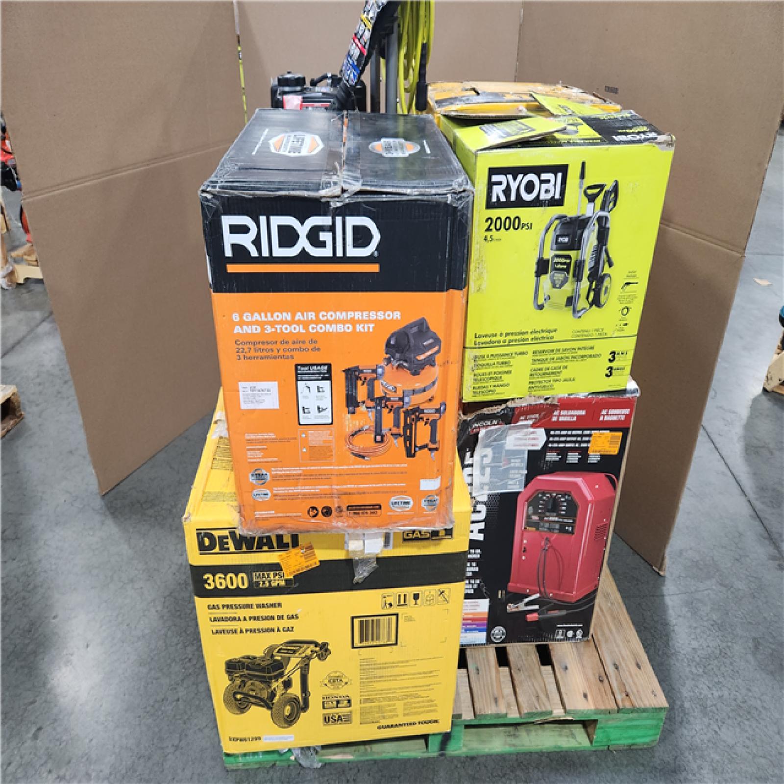 CALIFORNIA AS-IS OUTDOOR POWER EQUIPMENT