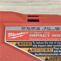 AS-IS Milwaukee M18 FUEL 18V Cordless 1/2 in. Impact Wrench (Tool-Only)