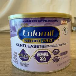 DALLAS LOCATION -NEW! Enfamil NeuroPro Gentlease Baby Formula 7.2oz tub PALLET - (528 UNITS)