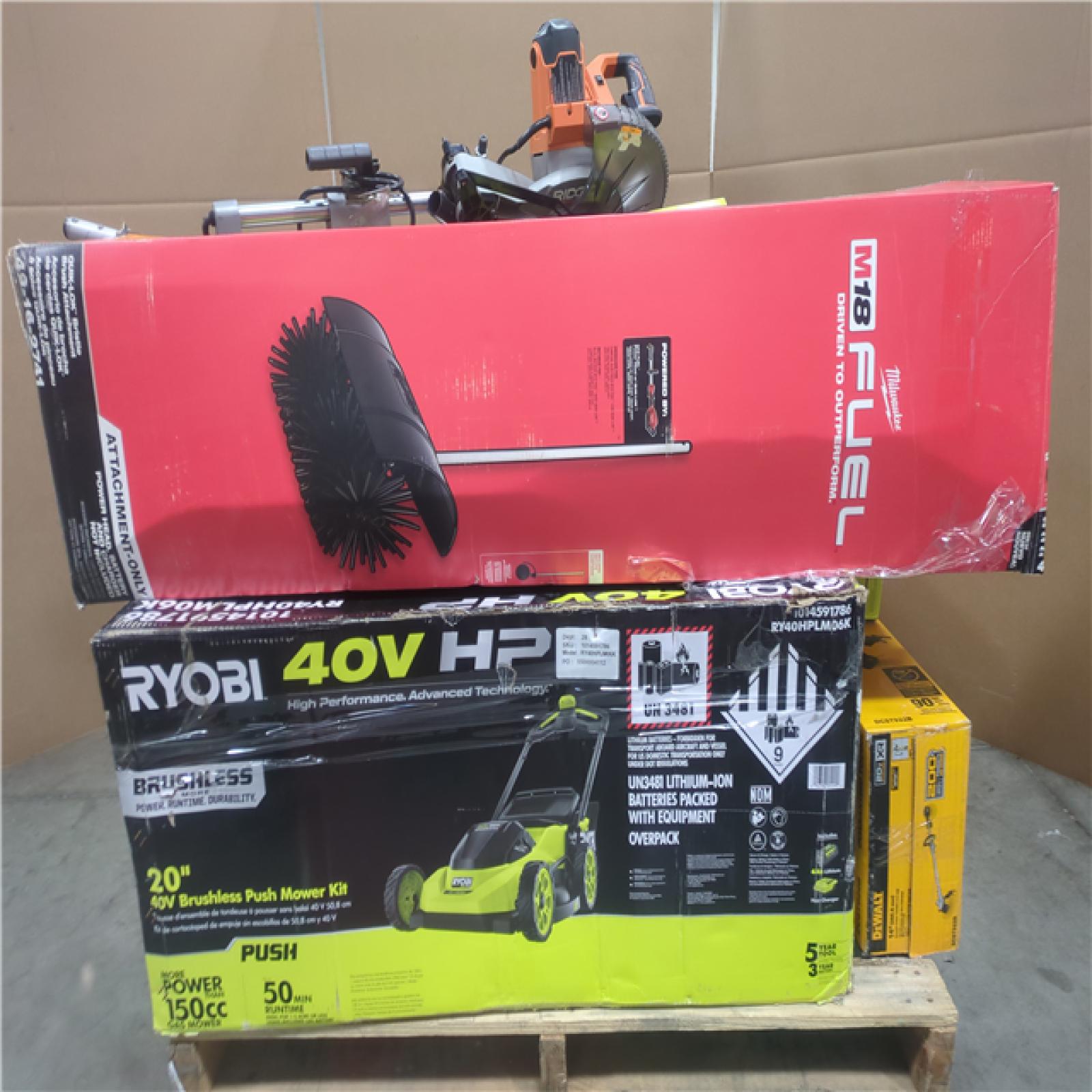 CALIFORNIA AS-IS TOOL PALLET