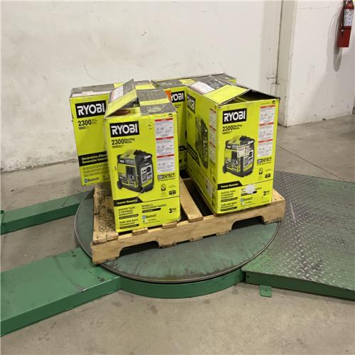 Dallas Location - As-Is RYOBI 2,300-Watt Gasoline Powered Generator(Lot Of 4)