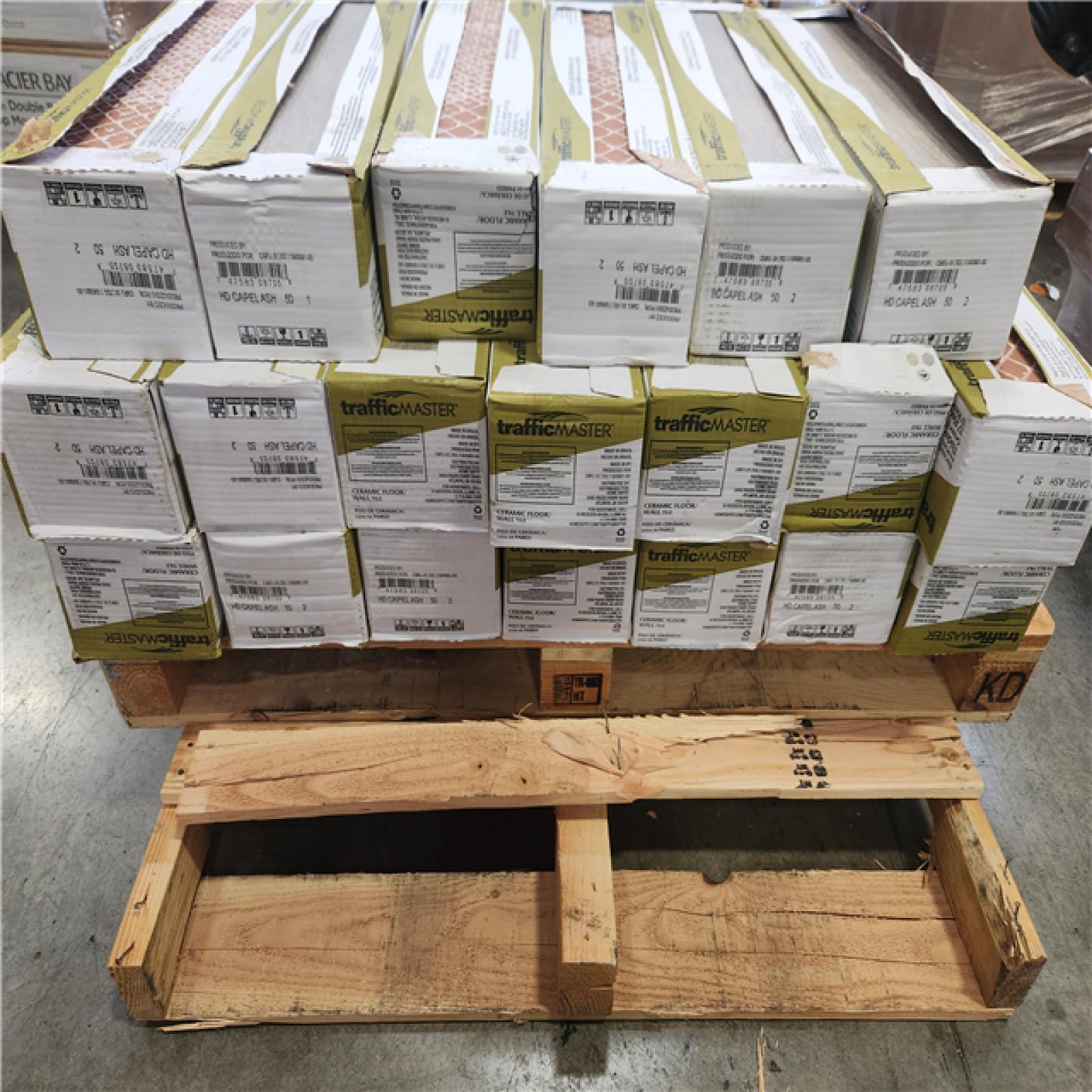 Phoenix AS-IS TrafficMaster Capel Ash 6 in. x 24 in. Matte Ceramic Wood Look Floor and Wall Tile (408 sq. ft. /24 Case)