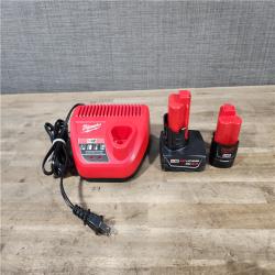 HOUSTON LOCATION - AS-IS Milwaukee 3497-22 12V Brushless Hammer Drill and Impact Driver Combo Kit