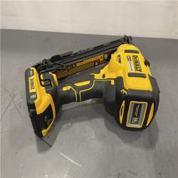 AS-IS - DeWalt 20V MAX XR Lithium-Ion Cordless 2-1/2 in. 15-Gauge Finish Nailer Kit