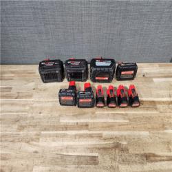 HOUSTON LOCATION - AS - IS MILWAUKEE BATTERY PACK QTY - 10