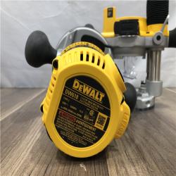 AS-IS DEWALT 12 Amp Corded 2-1/4 Horsepower Fixed and Plunge Base Router Kit