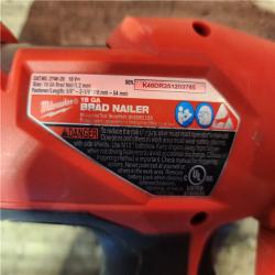 HOUSTON LOCATION - AS-IS Milwaukee FUEL 18-Volt Lithium-Ion Brushless Cordless Gen II 18-Gauge Brad Nailer (Tool-Only)