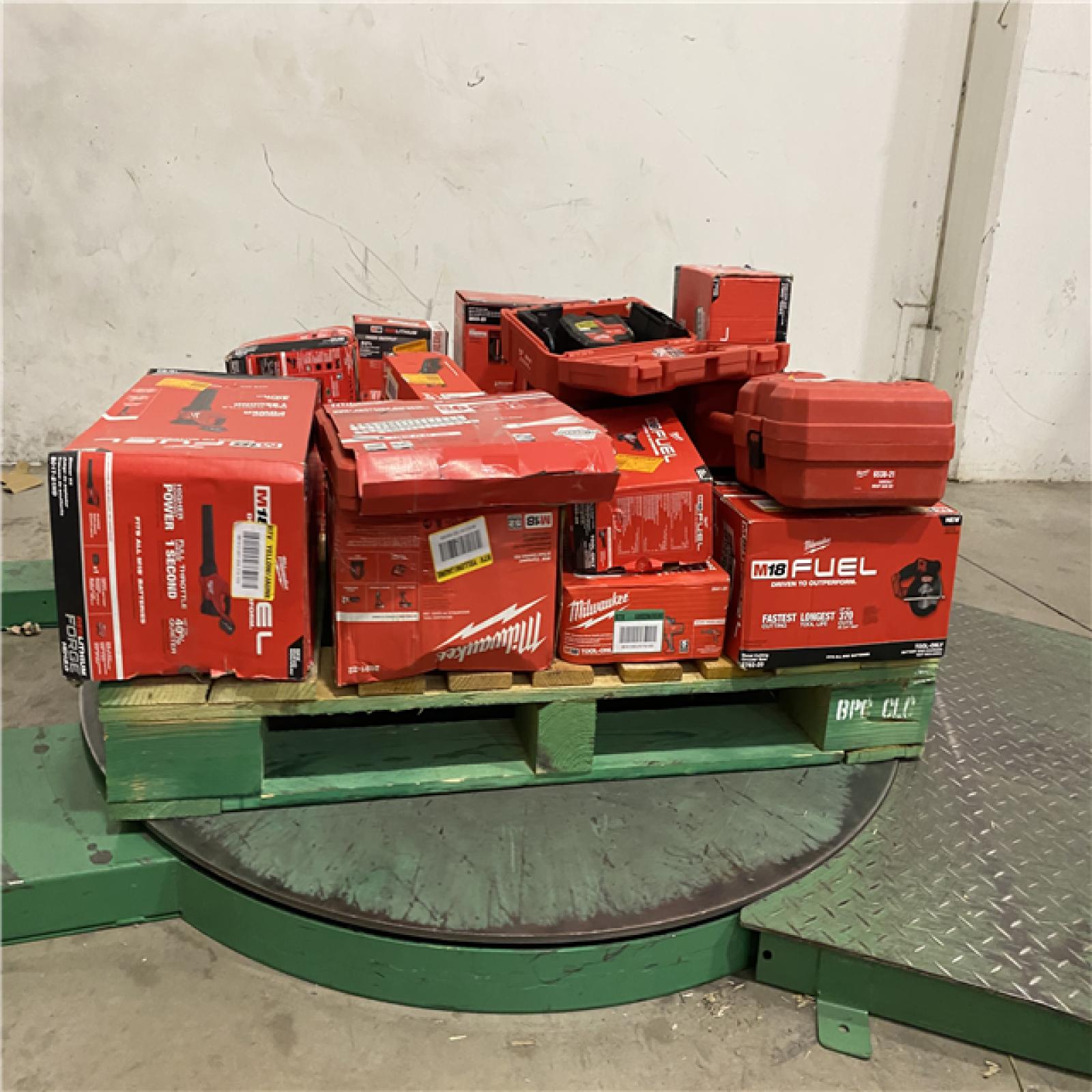 Dallas Location - As-Is MILWAUKEE Tool Pallet
