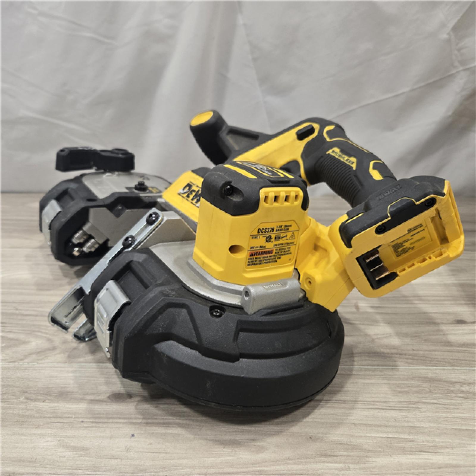 AS-IS DEWALT 20V MAX 3-3/8 in. Cordless Bandsaw (Tool-Only)