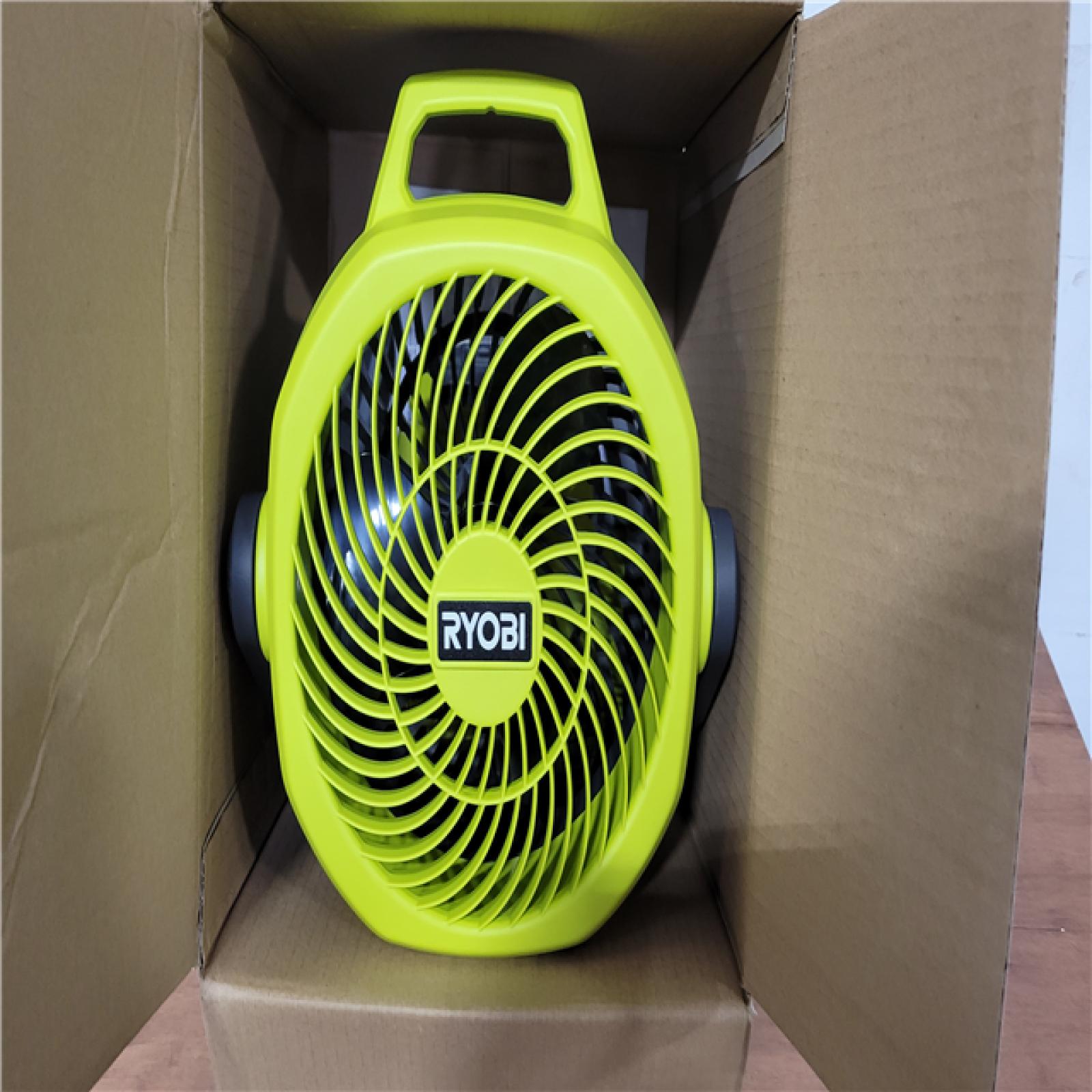 California NEW Ryobi One+ 18V Hybrid 7.5 Fan (Tool Only)