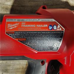 HOUSTON LOCATION - AS-IS M18 FUEL 3-1/2 in. 18-Volt 30-Degree Lithium-Ion Brushless Cordless Framing Nailer (Tool-Only)