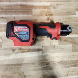 HOUSTON LOCATION - AS-IS Milwaukee 18V Lithium-Ion Cordless Short Throw Press Tool with 3 PEX Crimp Jaws Kit