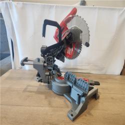 AS-IS- Milwaukee M18 Fuel 7-1/4 Dual Bevel Sliding Compound Miter Saw  Tool Only