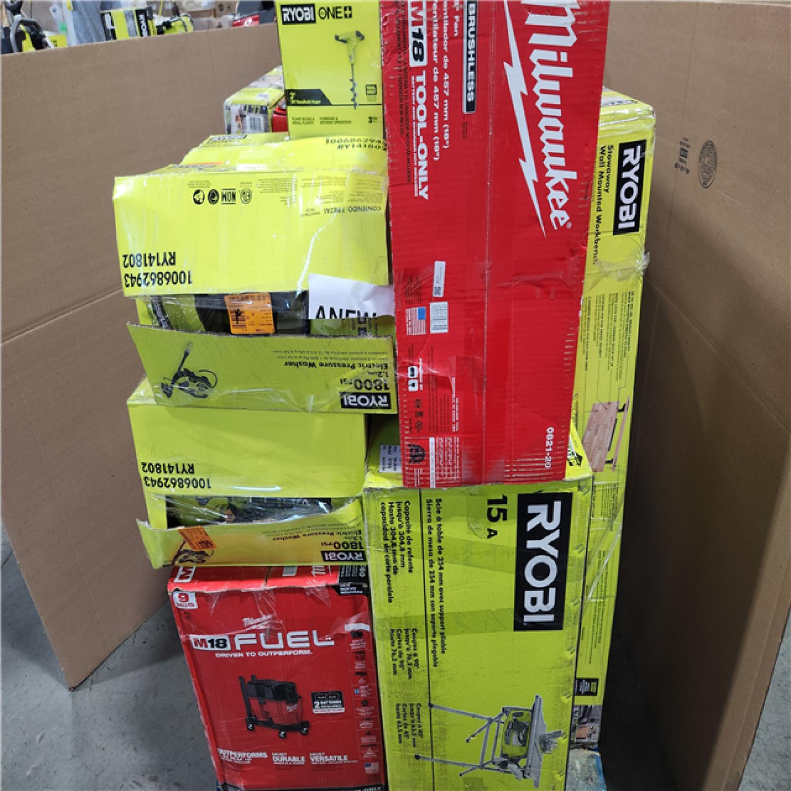 CALIFORNIA AS-IS TOOL PALLET
