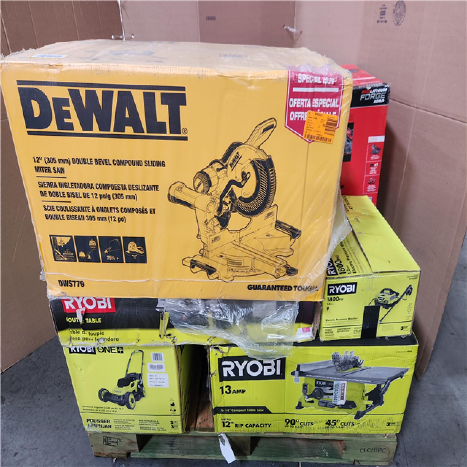 CALIFORNIA AS-IS TOOL PALLET